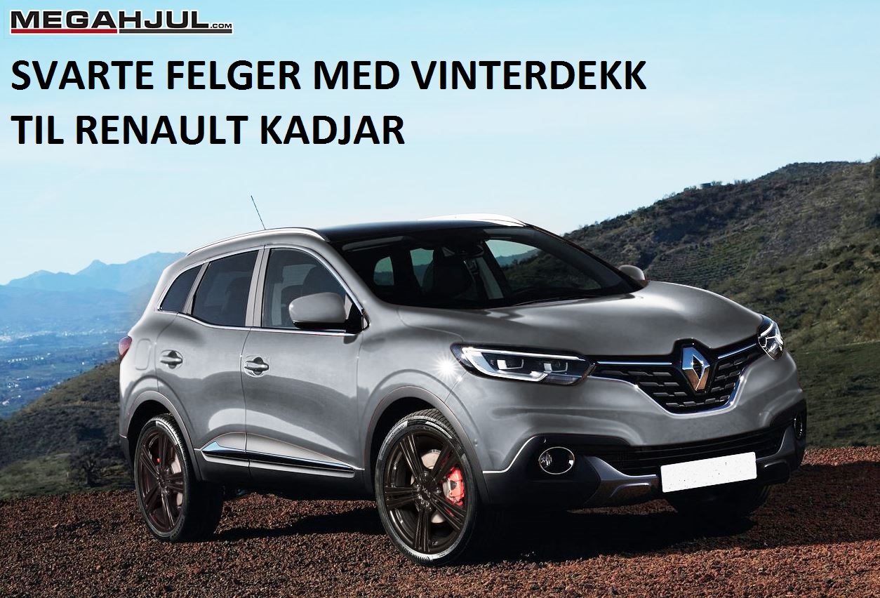 svart-felger-med-vinterdekk-til-renault-kadjar